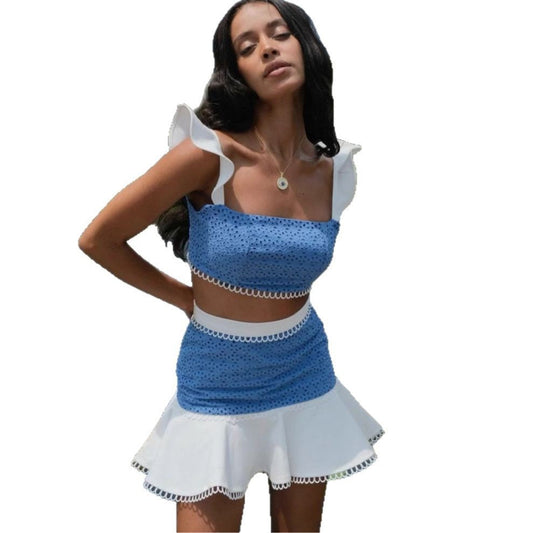 Resort-style hottie skirt two-piece set