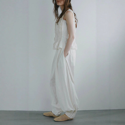 Spring and summer new Japanese loose and thin breathable comfortable top vest