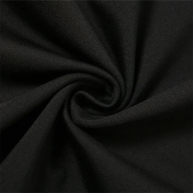 Women's One-Shoulder Asymmetric Draped Bodycon Dress